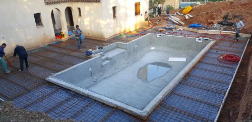 feraillage piscine omnivar